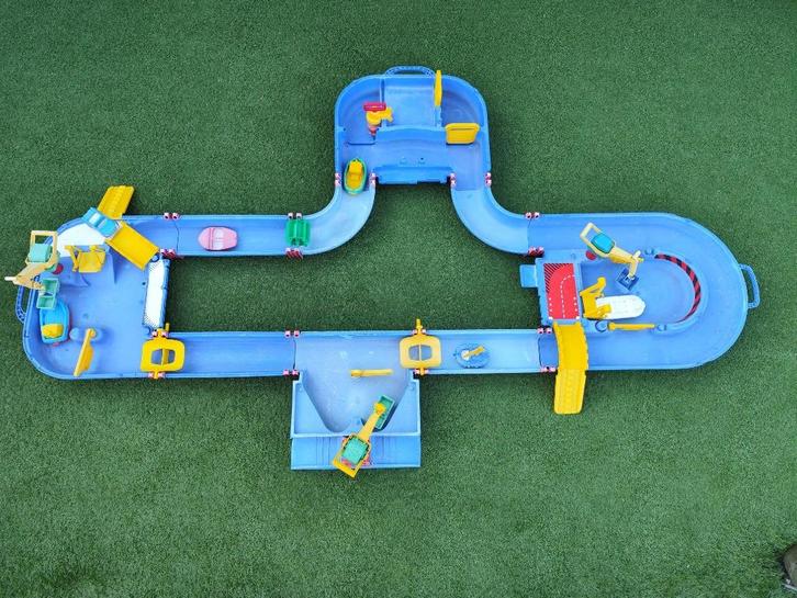 Leuke baan van AquaPlay - 46 stuks, Kinderen en Baby's, Speelgoed | Buiten | Los speelgoed, Gebruikt, Ophalen of Verzenden
