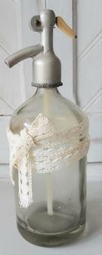 FRANS ANTIEK SHABBY SPUITFLES,JAREN'20, 31CM.HOOG/10CM.BREED, Antiek en Kunst, Antiek | Glas en Kristal, Ophalen of Verzenden