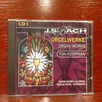 orgelcd J.S. Bach - Orgelwerke / Ton Koopman cd 1, Ophalen of Verzenden, Barok, Gebruikt, Overige typen