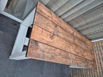 Eettafel steigerhout, Huis en Inrichting, Tafels | Eettafels, 200 cm of meer, Zo goed als nieuw, Vijf personen of meer, Rechthoekig