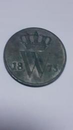 1 cent 1873, Postzegels en Munten, Munten | Nederland, Verzenden, Koning Willem III