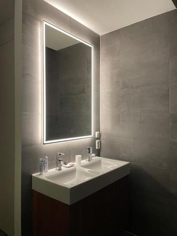 Badkamerspiegel, formaat H120 x B80 x D3 cm beschikbaar voor biedingen