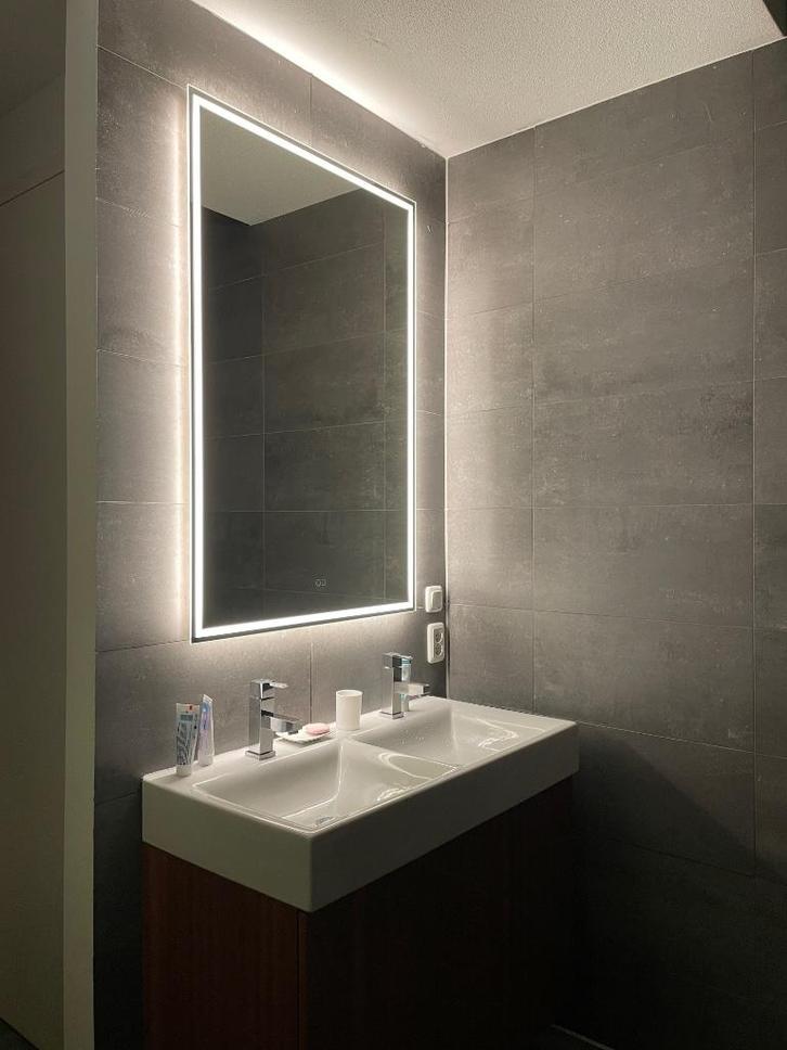 Badkamerspiegel, formaat H120 x B80 x D3 cm, Huis en Inrichting, Badkamer | Badkamermeubels, Zo goed als nieuw, Overige typen