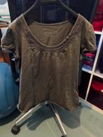 Esprit t-shirt, Kleding | Dames, Bruin, Maat 42/44 (L), Ophalen of Verzenden, Korte mouw