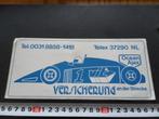 sticker OCEAN AJAX Versicherung an der Strecke  VIT, Verzamelen, Ophalen, Zo goed als nieuw, Bedrijf of Vereniging