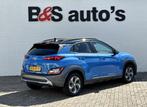 Hyundai KONA 1.6 GDI HEV Fashion Adaptive cruise control Cli, Euro 6, Blauw, Leder, Bedrijf