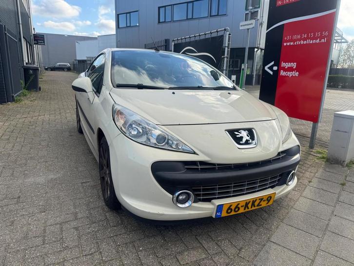 Peugeot 207 CC 1.6 VTi Première (bj 2007) INRUILKOOPJE/MOTO, Auto's, Peugeot, Bedrijf, Te koop, ABS, Airbags, Airconditioning
