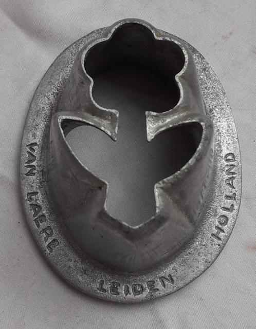 Oude Marsepeinvorm: BLOEM    (Van Laere Leiden Holland), Antiek en Kunst, Curiosa en Brocante, Ophalen of Verzenden