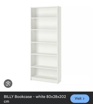 IKEA Billy Boekenkast - Wit - afbeelding 1
