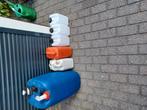 Jerrycans diverse., Tuin en Terras, Regentonnen, Minder dan 75 liter, Ophalen, Zo goed als nieuw, Kunststof