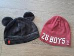 2x Jongens Mutsjes  Z8 en Mickey    jusa17, Kinderen en Baby's, Babykleding | Petten en Hoeden, Hoed, Z8, Ophalen of Verzenden