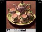 Mini Porseleinen Theeservies - Decoratie Servies, Ophalen, Zo goed als nieuw