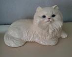 Vintage Keramiek Kat Beeld, Tuin en Terras, Ophalen of Verzenden, Overige materialen
