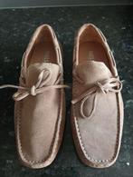 NIEUW: NELSON KAKI SUEDE HEREN MOCCASSIN, MAAT 43, NELSON, Overige kleuren, Nieuw, Ophalen of Verzenden