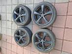 5 spaaks velgen met banden 18 inch, Auto diversen, Ophalen of Verzenden