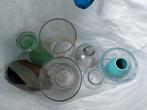 Diverse vazen en een waterkaraf, Ophalen, Overige kleuren, Minder dan 50 cm, Glas
