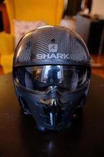Shark S-Drak Carbon 2 Helm (Carbon Skin / Zwart) Maat: S, Motoren, Shark, Kinderen, Ophalen of Verzenden, Integraalhelm