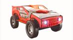 Kinderbed jeep met verlichting, 85 tot 100 cm, Nieuw, Ophalen of Verzenden, Matras