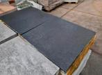 ZOMERACTIE €15,-pm² Antraciet terrastegels 60x60x4 s-partij, Nieuw, Ophalen of Verzenden, 10 m² of meer, Beton