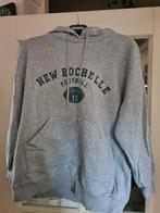 Grijze New Rochelle Football Hoodie, Forecast, Maat 42/44 (L), Ophalen of Verzenden, Zo goed als nieuw