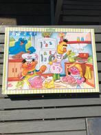 Jumbo puzzel Sesamstraat 35 stukjes, Ophalen of Verzenden, 10 tot 50 stukjes, Gebruikt, 2 tot 4 jaar