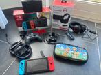 Nintendo Switch Compleet Pakket, Ophalen, Met 2 controllers, Switch Original, Gebruikt