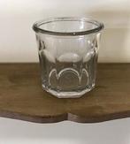 Antieke Franse confiture pot jampot kristalglas, Ophalen of Verzenden