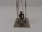 Zilveren miniatuur Schommel                             Z416, Ophalen of Verzenden, Zilver
