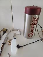 Quooker Combi+ E 7 Liter met RVS kraan met zeeppomp, Doe-het-zelf en Verbouw, Sanitair, Rvs, Kraan, Ophalen of Verzenden, Zo goed als nieuw