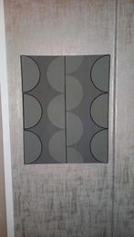 Hand gemaakt schilderij opgewerkt met kurk, Ophalen of Verzenden