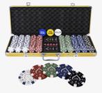 Ongeopende Pokerset Texas’ Finest 500 chips, Verzenden, Nieuw