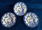 3 bordjes ø 16 cm Sakura Blossom Blauw Wit servies Gemerkt, Antiek en Kunst, Ophalen