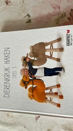Deel 3 dierenkruk haken, Hobby en Vrije tijd, Ophalen of Verzenden, Zo goed als nieuw, Haken, Patroon of Boek