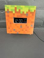 Minecraft wekker, Witgoed en Apparatuur, Wekkers, Ophalen of Verzenden, Zo goed als nieuw, Digitaal