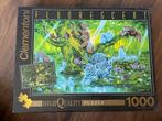 Clementoni Fluorescent Puzzel 1000 stukjes, Ophalen, 500 t/m 1500 stukjes, Zo goed als nieuw, Legpuzzel