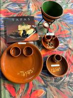 Tapas serviesgoed 5 delig, Ophalen of Verzenden, Zo goed als nieuw, Aardewerk, Overige stijlen