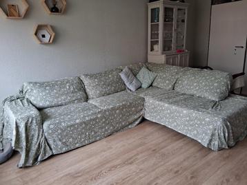 Haco ruime hoekbank met loungedeel