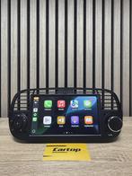 fiat 500 | Carplay | zwart | Android 12 |, Auto diversen, Autoradio's, Marconistraat 68P, Zo goed als nieuw, Info@cartop-automotive.nl