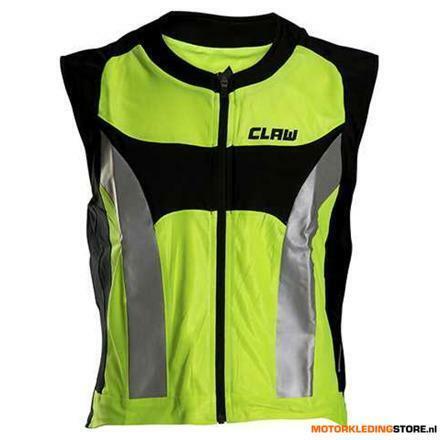 CLAW Veiligheidsvest stretch (JHS00221), Fluor, Motoren, Kleding | Motorkleding, Nieuw met kaartje, Ophalen of Verzenden