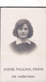 Annie P. M. WISHAUPT  1922-1934, Verzamelen, Bidprentjes en Rouwkaarten, Verzenden, Bidprentje