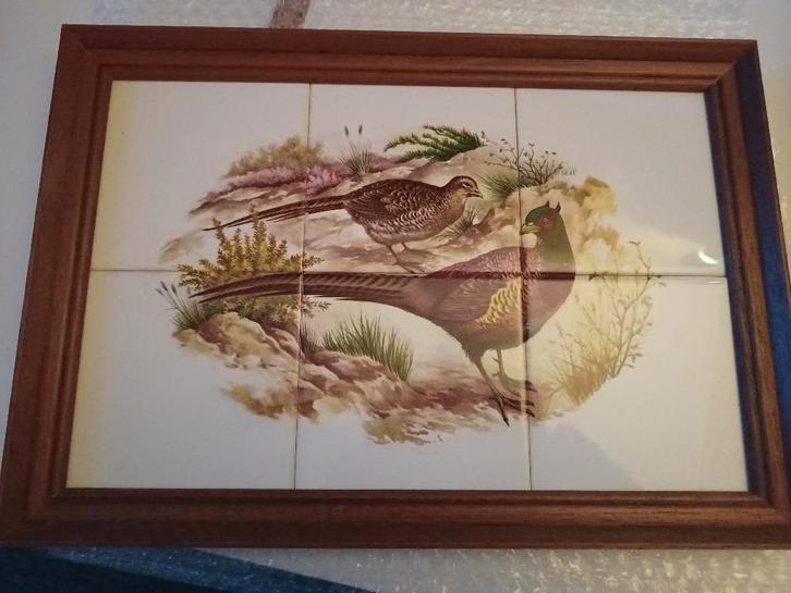 Palissy tegeltableau game servies, Antiek en Kunst, Antiek | Servies los, Ophalen of Verzenden