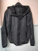 Heren jas met capuchon maat M, Ophalen, Zo goed als nieuw, Zwart