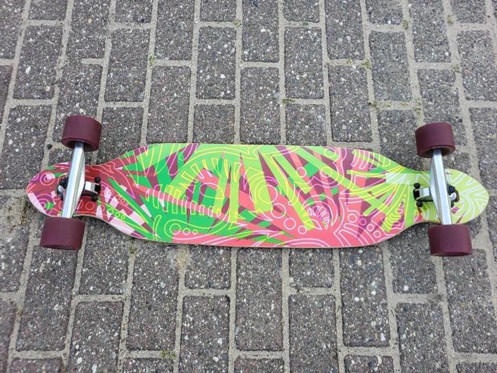 Black Dragon Longboard 36", Sport en Fitness, Skateboarden, Zo goed als nieuw, Skateboard, Longboard, Ophalen of Verzenden
