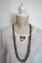 Chunky chain necklace, Sieraden, Tassen en Uiterlijk, Kettingen, Ophalen of Verzenden, Nieuw, Zilver, Overige materialen