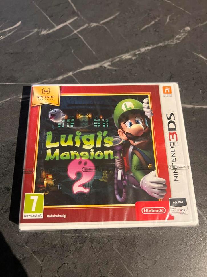 Luigi's Mansion 2 - Nintendo 3DS NIEUW!, Spelcomputers en Games, Games | Nintendo 2DS en 3DS, Zo goed als nieuw, Avontuur en Actie