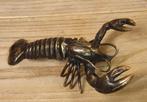 KREEFTEN / BRONS / KREEFT / 2 MATEN, Ophalen of Verzenden, Beeldje of Figuurtje