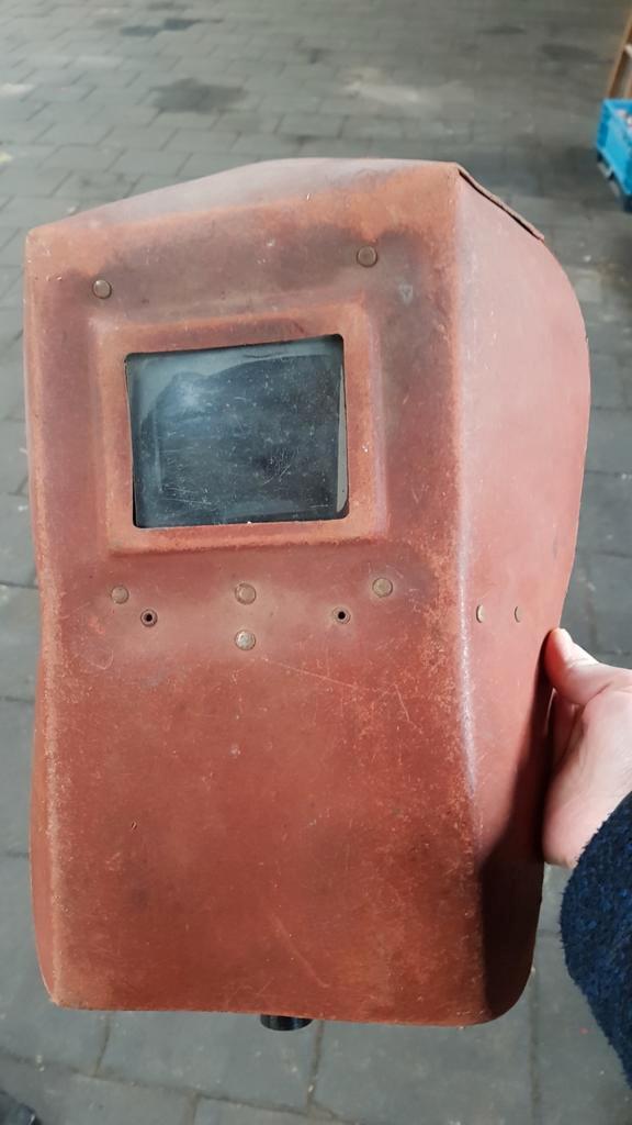 Vintage Laskap - Bescherming voor Lassen, Doe-het-zelf en Verbouw, Laskappen, Gebruikt, Lasfilter, Ophalen of Verzenden