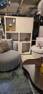 Opbergkast | Vakkenkast Eikenhout  – Taupe | Showmodel, Huis en Inrichting, Met deur(en), Overige materialen, Bornsestraat 31