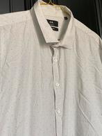 C&A Heren Wit Slim Fit Overhemd met Micro-Dot Patroon, Kleding | Heren, Overhemden, Wit, Zo goed als nieuw, Halswijdte 43/44 (XL)