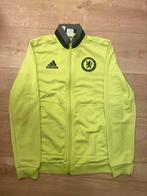 Adidas Chelsea Trainingsjack – Geel/Zwart – 13-14 jaar, Zwart, Overige maten, Ophalen of Verzenden, Zo goed als nieuw